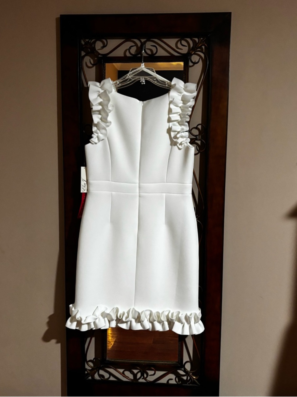 NWT Eliza J Ruffle-Trim Dress semi
Formal evening elegant cocktail - Picture 3 of 6